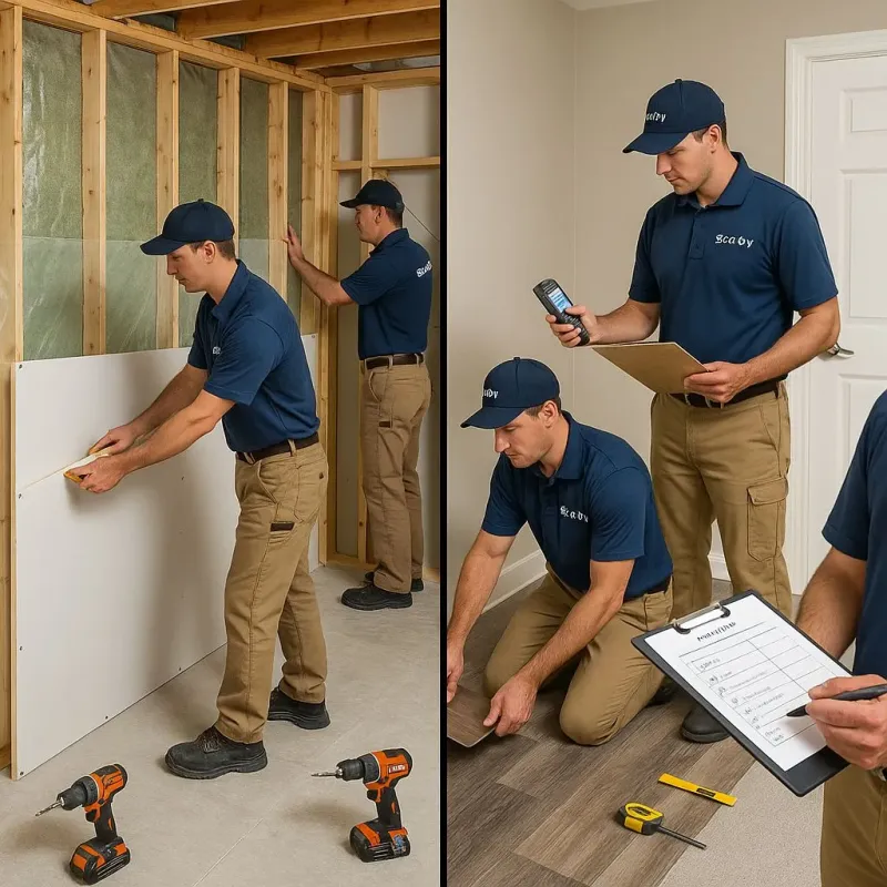 Repairs and Reconstruction process in Clarkston, GA